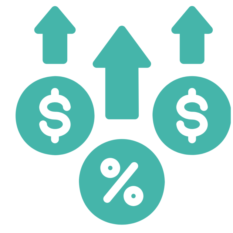 growth icon BLUE